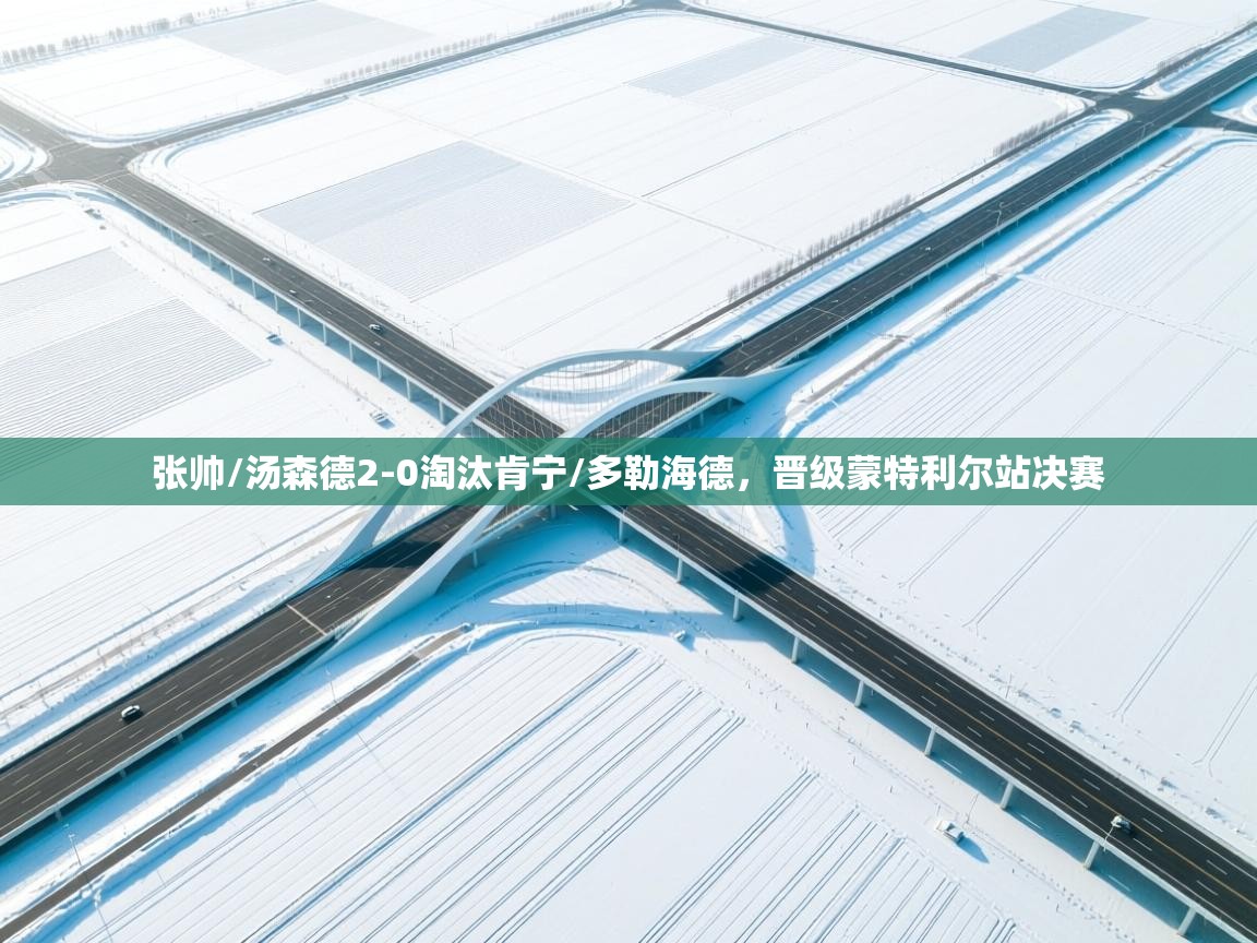 爱游戏ayx官网下载-张帅/汤森德2-0淘汰肯宁/多勒海德,晋级蒙特利尔站决赛